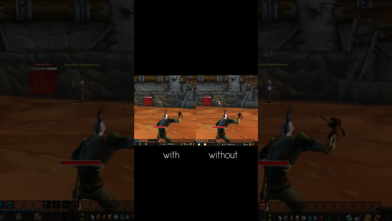 Test #1 Does the quiver affect the attack speed of the wands?