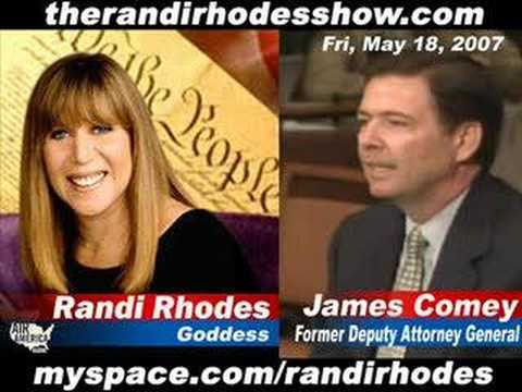 Randi Rhodes: James Comey testimoney