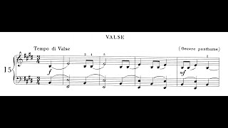 Frédéric Chopin - Waltz No.15, B.44