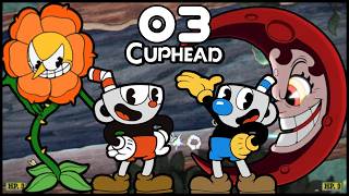 Cuphead Coop #03 - Tudo bugado esse jogo