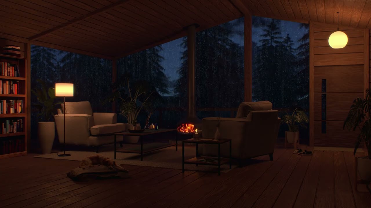 8H Rain on Window 🌧️ Sleep Sounds No Thunder