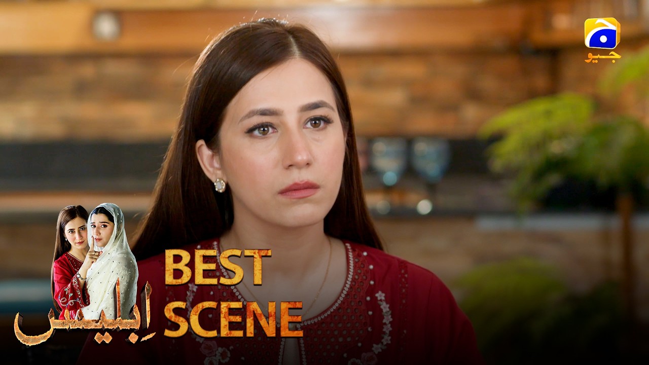 Iblees Episode 55 | 𝐁𝐞𝐬𝐭 𝐒𝐜𝐞𝐧𝐞 𝟎𝟒 | Hibba Aziz - Farhan Ahmed Malhi - Fajjer Khan | Har Pal Geo