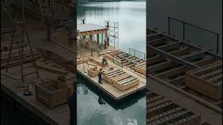 FLOATING BOTANICAL CONSERVATORY #AIHomeRenovation #HomeTransformation #HomeMakeover