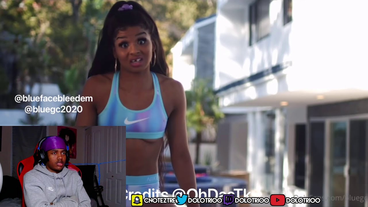 BlueFace BAD GIRLS CLUB REACTION ( Episode 9 ) - YouTube
