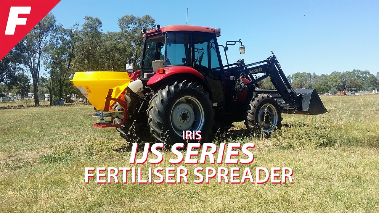 SpreadX IJS 340 Fertiliser Spreader YouTube