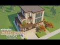 MINIMALIST KOREAN HOUSE (enhanced lighting)| The Sims Freeplay | House Tour | Simspirational Designs