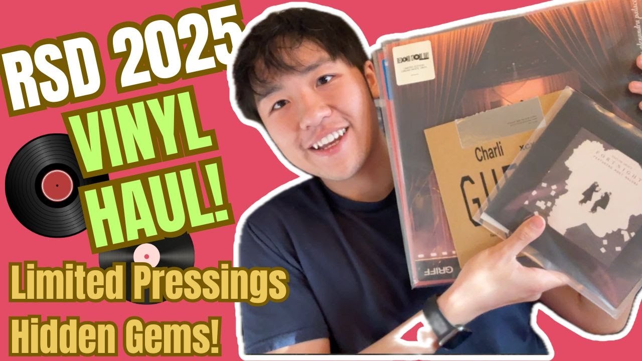 Record Store Day 2025 Haul 💿 | Taylor Swift, Gracie Abrams & Rare Finds!