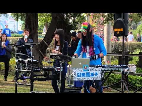 2016.02.28_斑馬王子＆嘎嘎in台中公園燈會~Bad