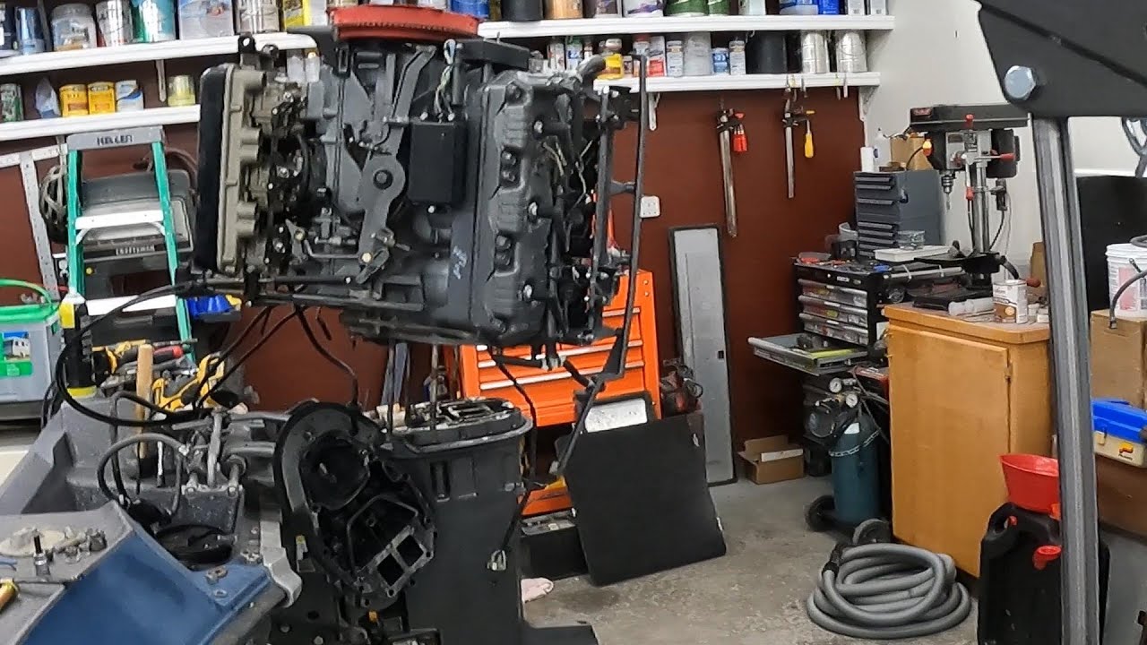 Bass Boat Restoration Part 5 Upper Water Seal Ebbtide STE 181 YouTube