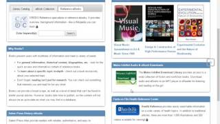 Accessing the Library's Website