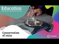 Conservation of Mass in Chemical Reactions and Experiments