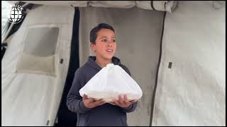 Ramadan Iftar meal distributed in Gaza 2026