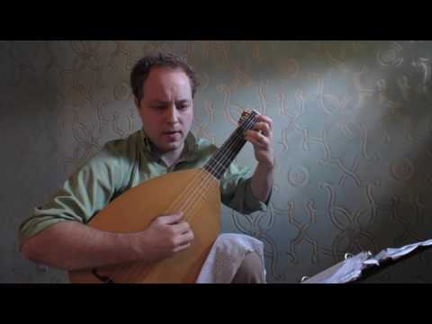 Laudon Schuett of BEDLAM performs "Recercar Sesto" (Vincenzo Capirola).