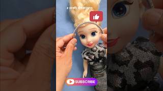 DIY hair accessories for Doll #shorts #youtubeshorts #trending