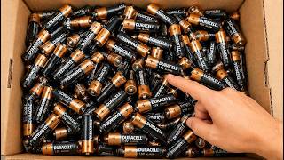 How to Make a Powerful DIY Welding Machine Using Regular Batteries! 😱