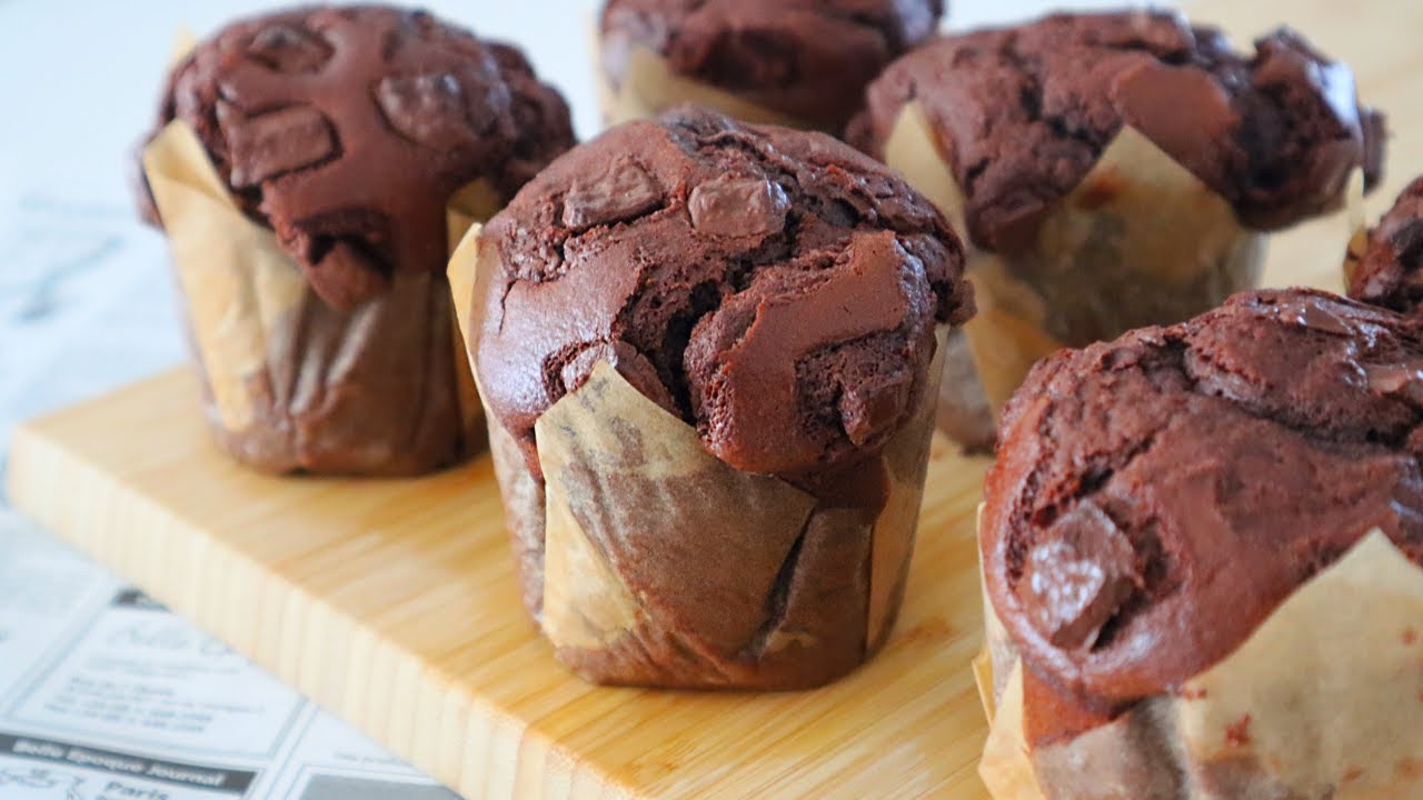 ЛУЧШИЙ Рецепт Шоколадных Маффинов - Американские Шоколадные Маффины