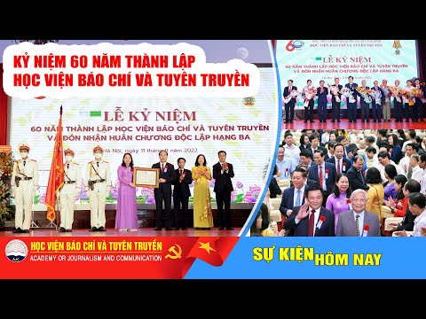 Video LỄ KỶ NIỆM 60 NĂM THÀNH LẬP VÀ ĐÓN NHẬN HUÂN CHƯƠNG... - YouTube