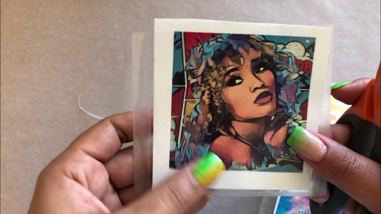 How to make Sublimated Stickers YouTube