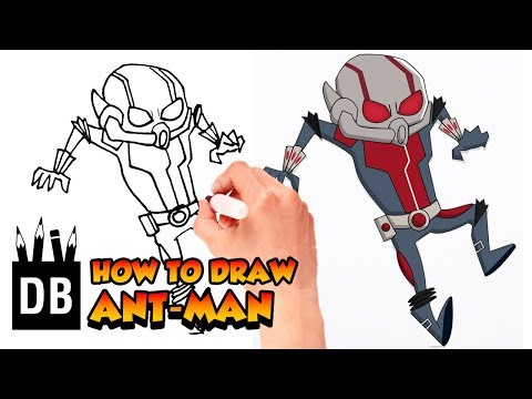 How to Draw Ant-Man | The Avengers | 4 Kids