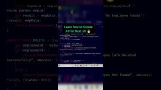 Master Next.js 14: Create (GET, POST, PUT &amp; DELETE) API in API Routes with Next.js