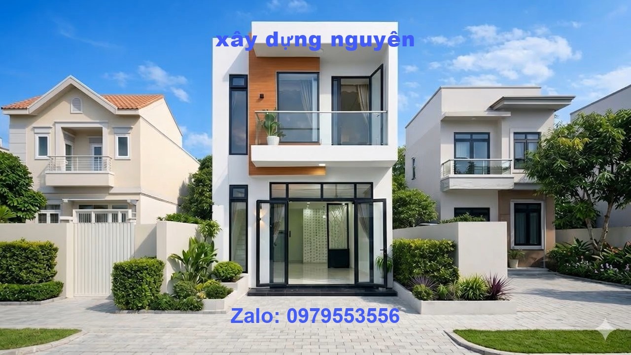 Mẫu Nhà 2 Tầng Diện Tích 4x20m Thiết Kế 3 Phòng Ngủ #nha2tang