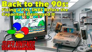 Back to the 90s: Fixing a PAL SNES Before the Capacitors Destroyed It