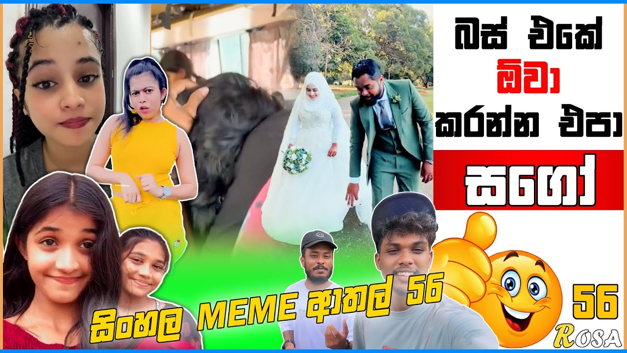බස් එකේ ඔවා කරන්න එපෝ !! | EPISODE 56 | LANKAN MEME | Funny Meme | @ROSA_MEME | ROSA MEME
