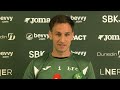 Raphael Sallinger’s Press Conference | Hibernian vs Livingston | William Hill Premiership