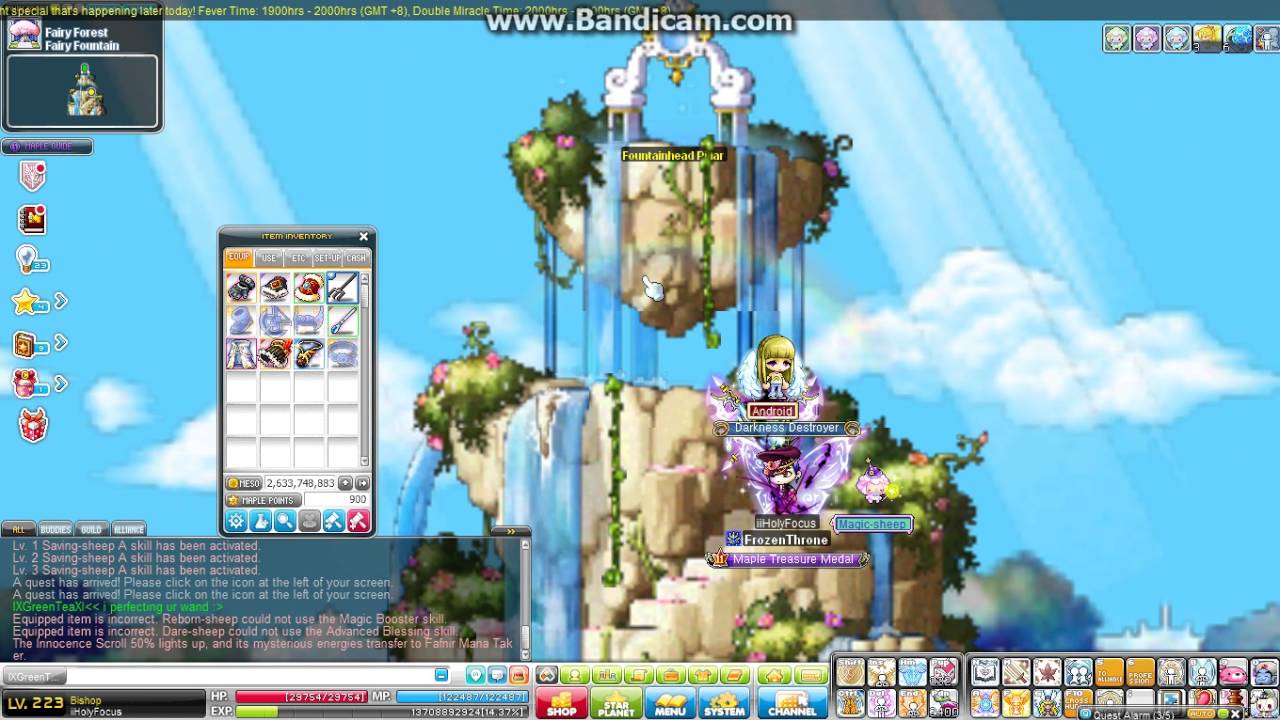 Maplesea D2J 15% spell trace during fever time