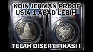 Koin Kuno Proof Usia 1 Abad Lebih | Saxony 3 Mark 1913-E PCGS