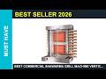 Best Commercial Shawarma Grill Machine Vertical Homira Vertical Shawarma Machine 2 Burner