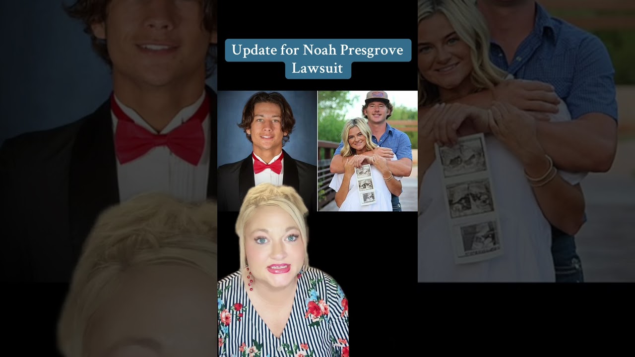Here is an update regarding the Noah Presgrove lawsuit that his family filed.