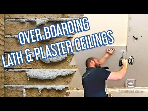 Overboarding Lath Plaster Ceilings You - How Do You Find Studs In Lath And Plaster Walls