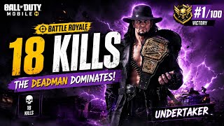 P.O.V WWE CHAMPION💀 ENTERS IN B.R 18 KILLS IN DUO #codmobile #foryou #codmcollateral #codmobile 