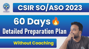 CSIR ASO 2023 Preparation Strategy I Cut-Off I Simplicrack