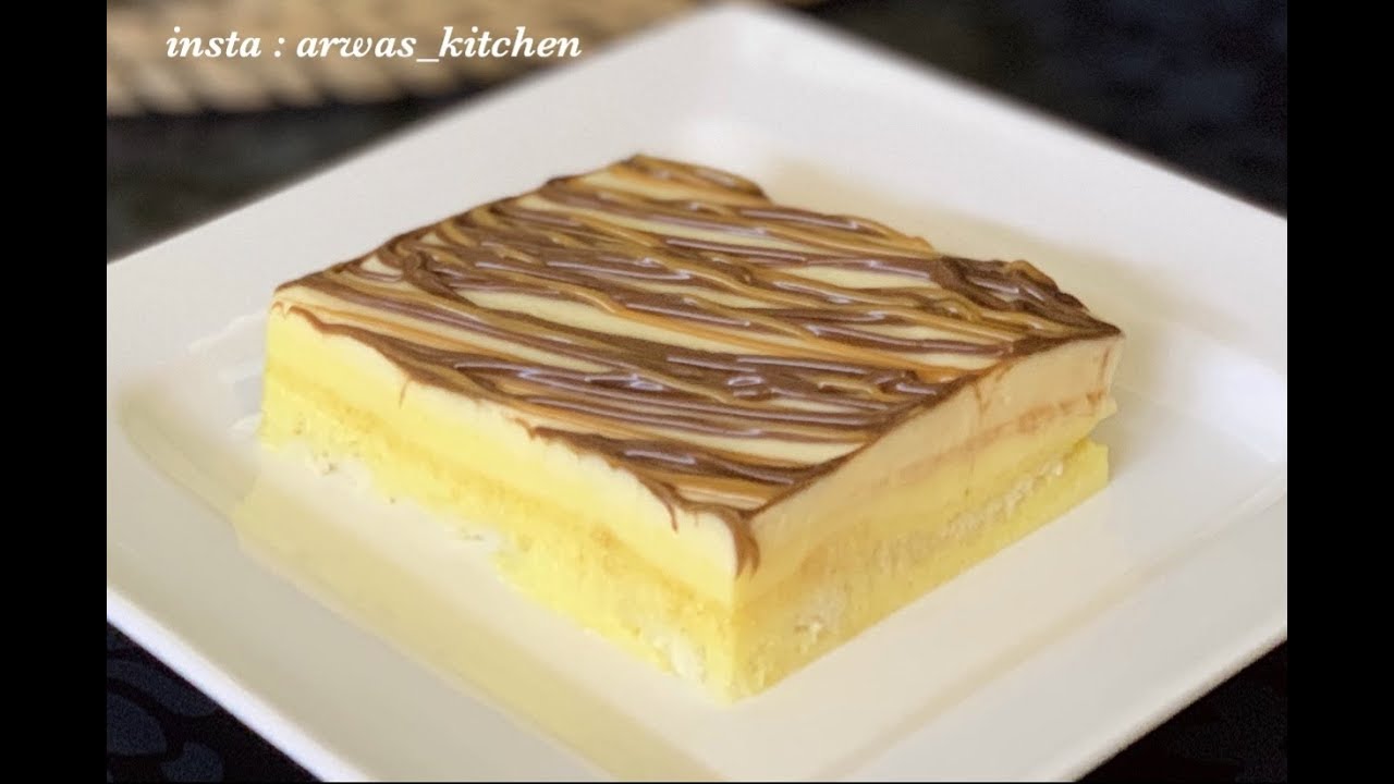 حلو التوست الفاخر .. اسهل واسرع واطيب حلو ممكن تعملوه