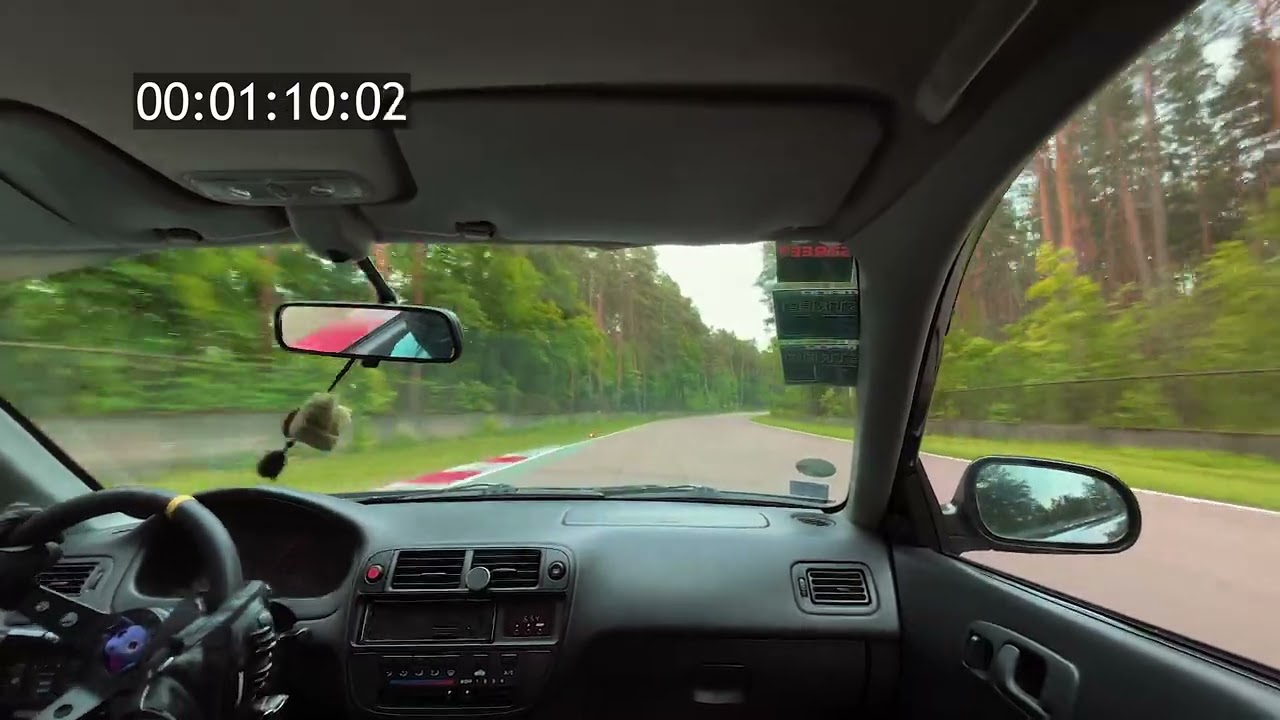 Mano Event 2025 Bikirnieki Race Track / Honda Civic EJ8 B16B 196 HP / 