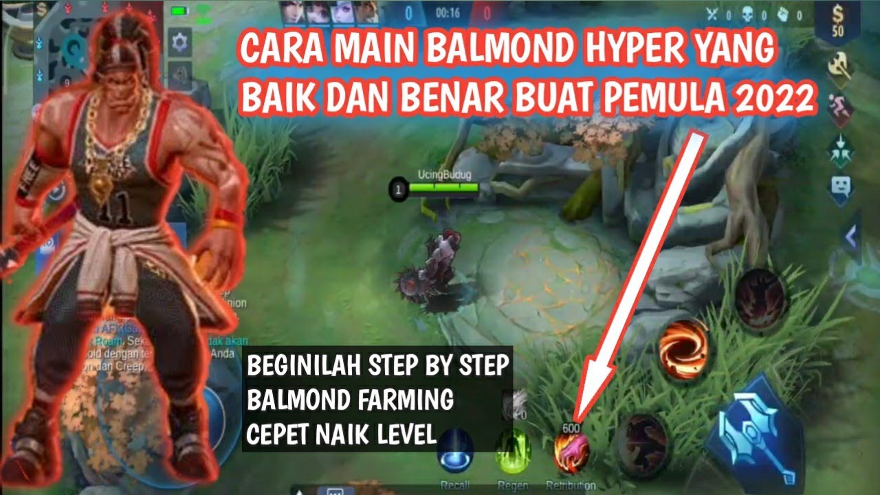 CARA MAIN BALMOND YANG BAIK DAN BENAR JADI HYPER BAGI PEMULA 2022