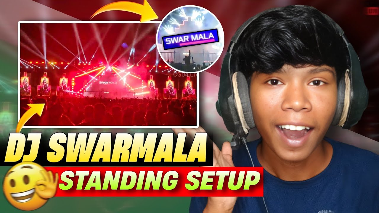 DJ SWARMALA BIGGEST STANDING SETUP | PURA PUBLIC KO JHUMA DIYA 😍