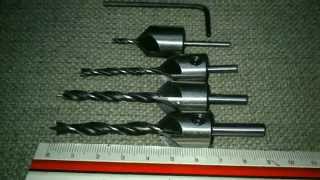 Countersink Drill Bits Reamer Woodworking Chamfer 3mm 6mm from banggood.com