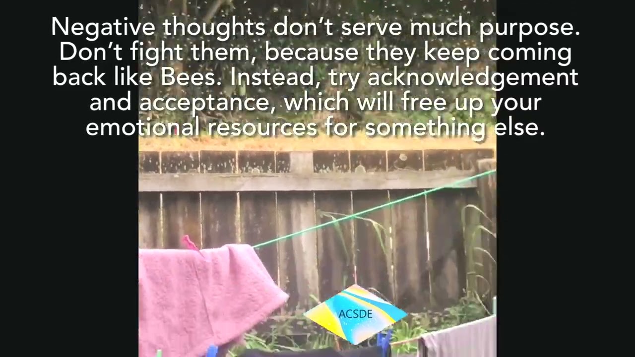 Confidence: You have the power to redirect your thoughts. chickensoupforthesoul