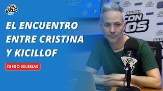 El comentario de Diego Iglesias sobre las versiones cruzadas de una reunión,de cara al 17 de octubre
