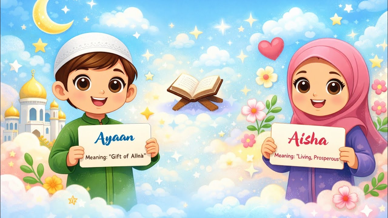 Beautiful Muslim Girls Names with Meanings | Islamic Baby Girl Names
