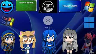12 Characters React To The Windows Low Battery Killscreen