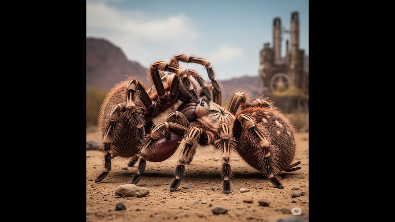 Hook out to hook up - Tarantula Mating Dance