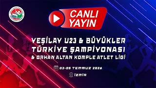 YEŞİLAY U23 & BÜYÜKLER TÜRKİYE ŞAMPİYONASI &ORHAN ALTAN ATLET LİGİ 2. GÜN