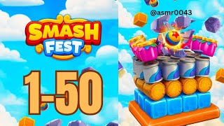 Smash Fest Level 1 to 50 Walkthrough Solution 