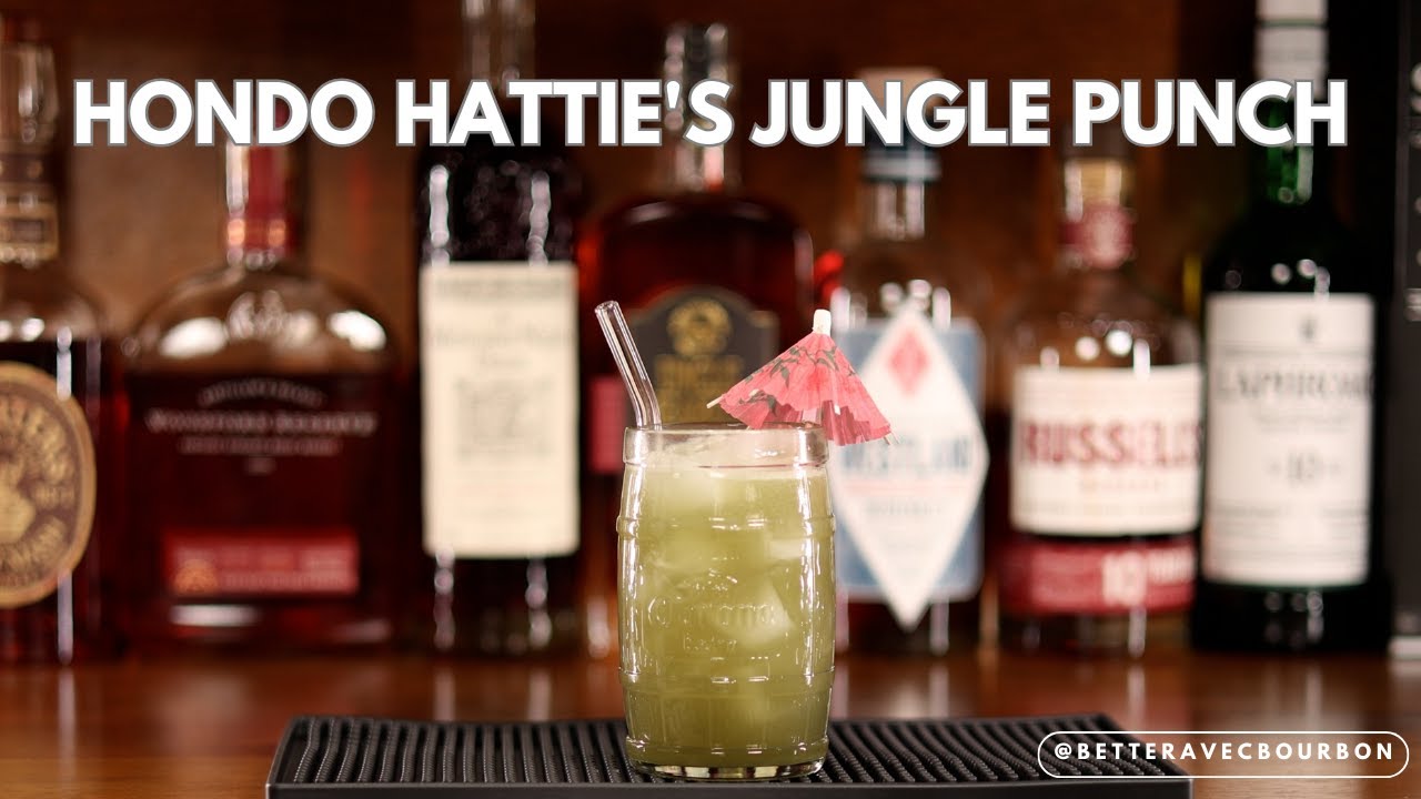 Hondo Hattie's Jungle Punch: a Smuggler's Cove Tropical Recipe | Tiki | BetterAvecBourbon
