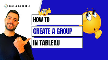 How to Create a Group in Tableau in 3 Easy Steps | #tableaucourses