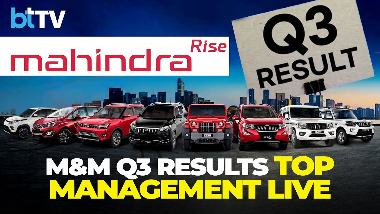 Mahindra & Mahindra Q3 Results | M&M Earnings Call LIVE | Review & Outlook